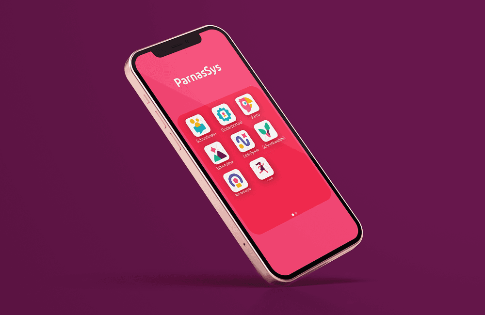 Grafisch ontwerp ParnasSys apps