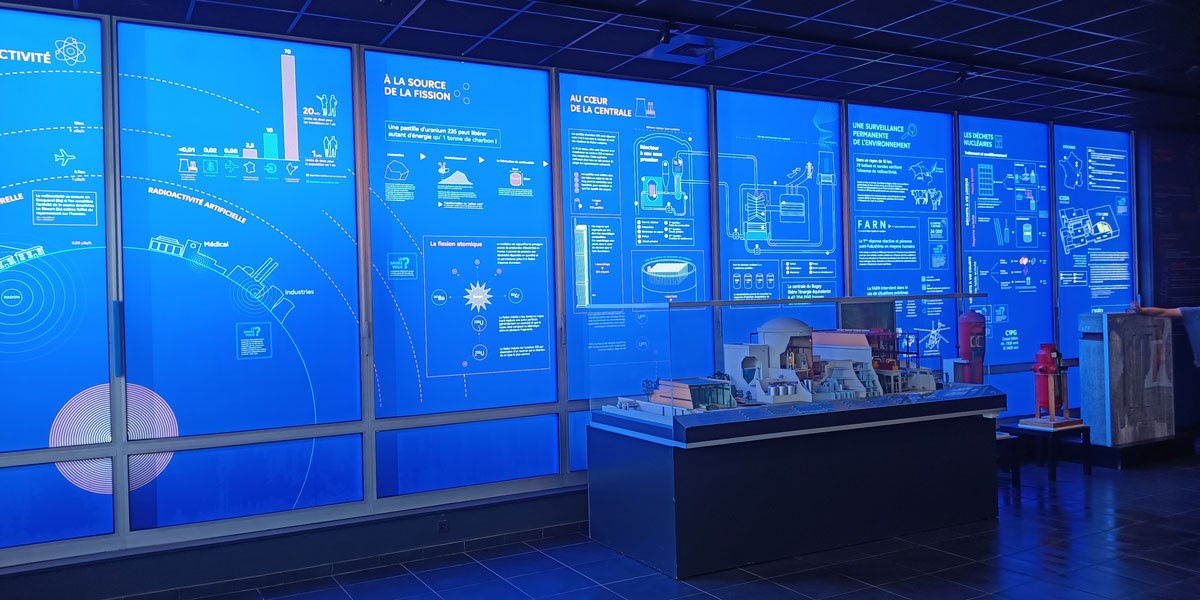 "EDF Odyssélec" space at the Bugey Power Plant