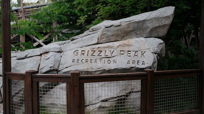 Disney California Adventure Grizzly Peak area near Grand Californian