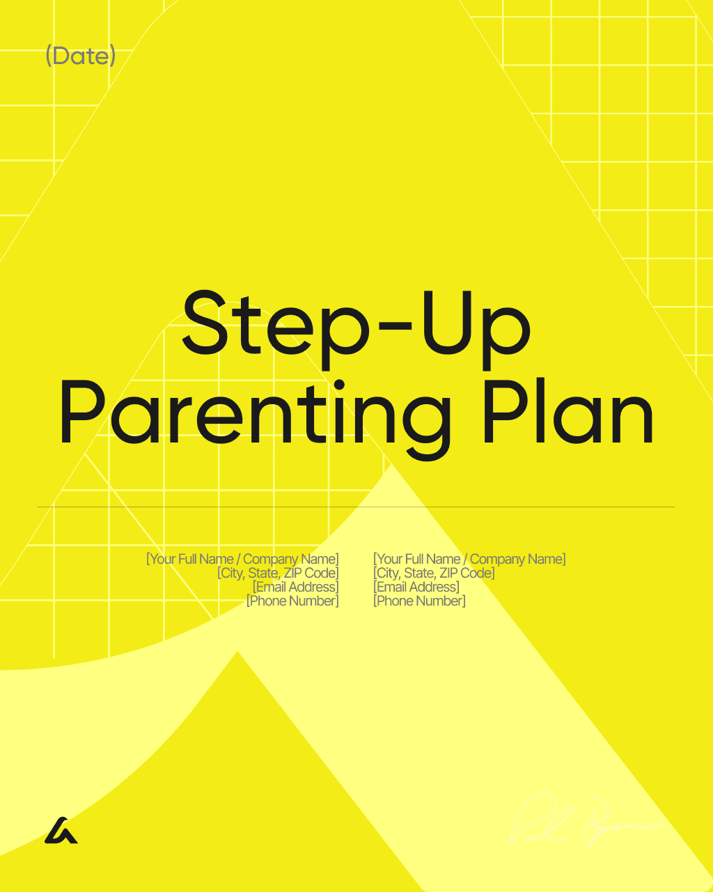 Step-Up Parenting Plan