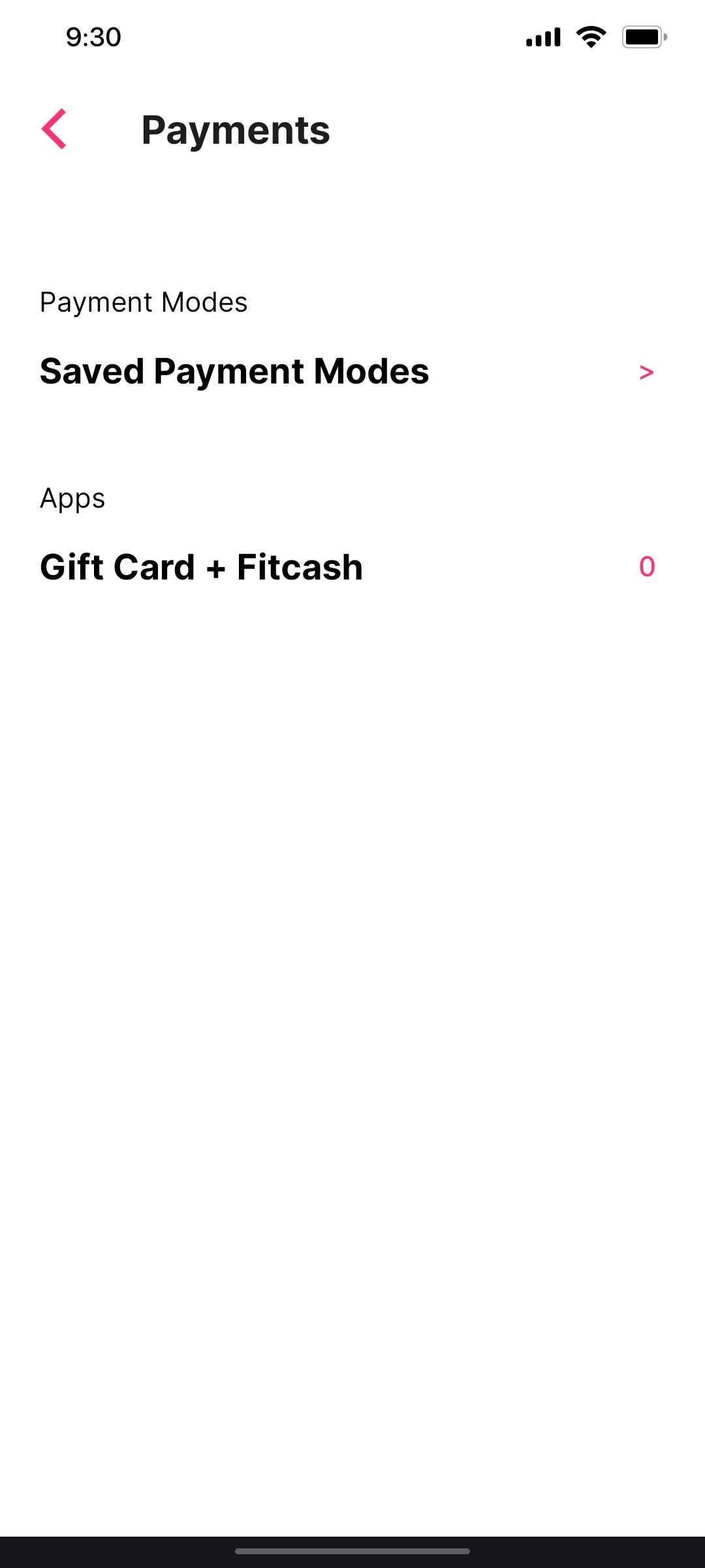 Cult.fit App  Payment Screen