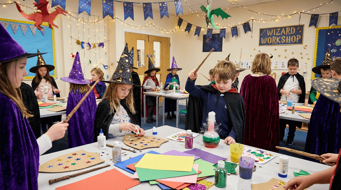 Zwei Jungs die Spaß haben