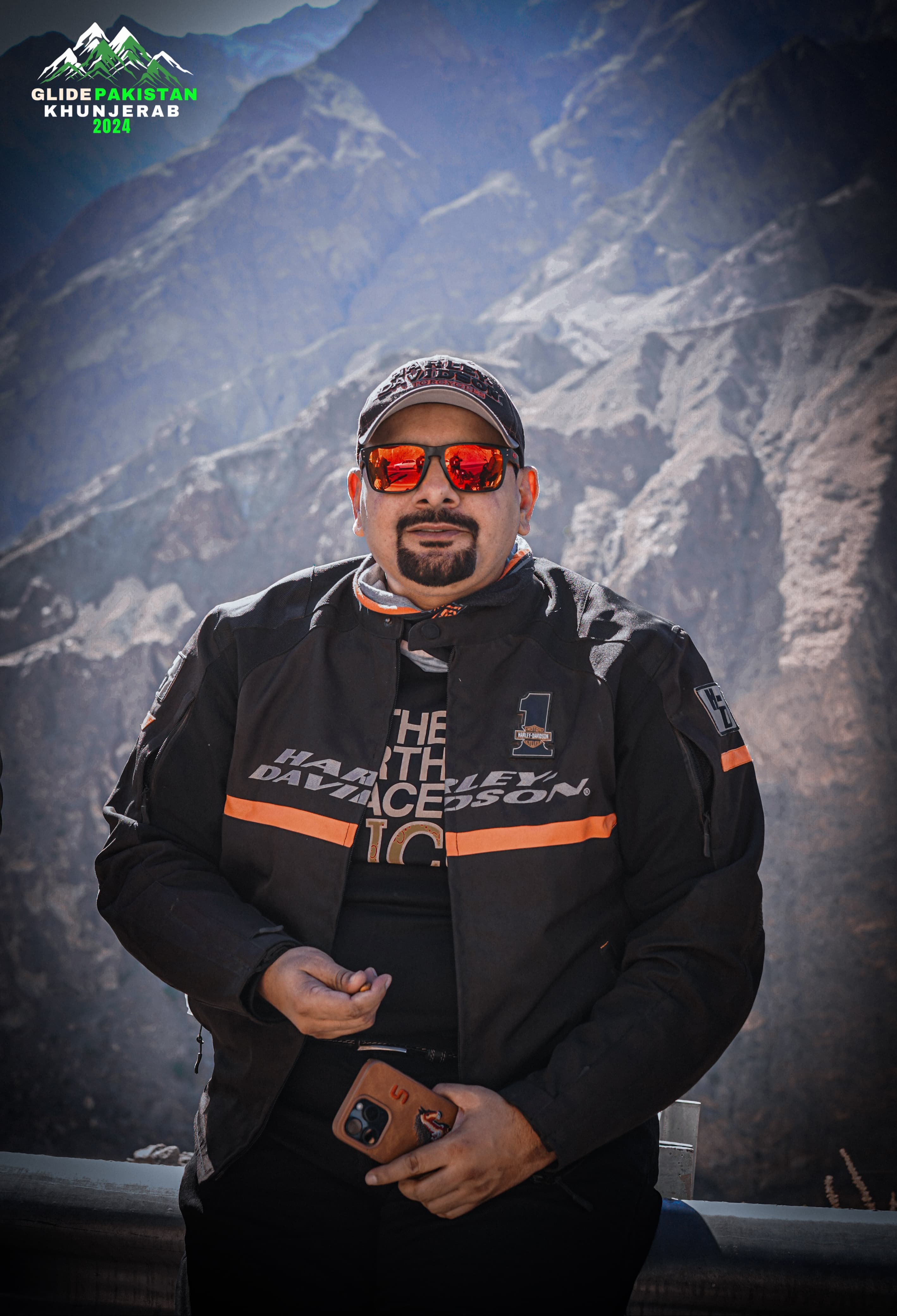 a man smiling for the camera