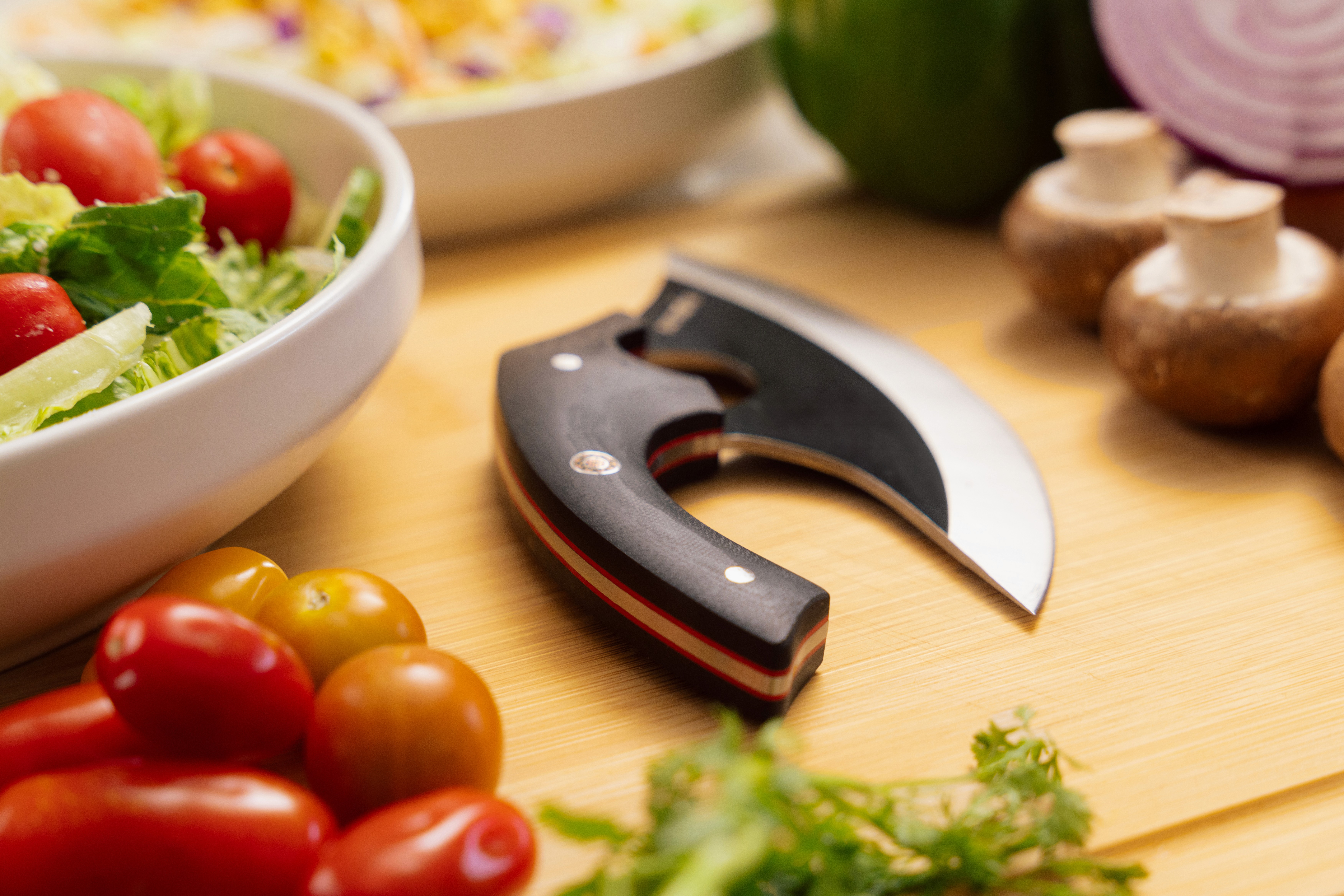 ulu knife lifestyle photo