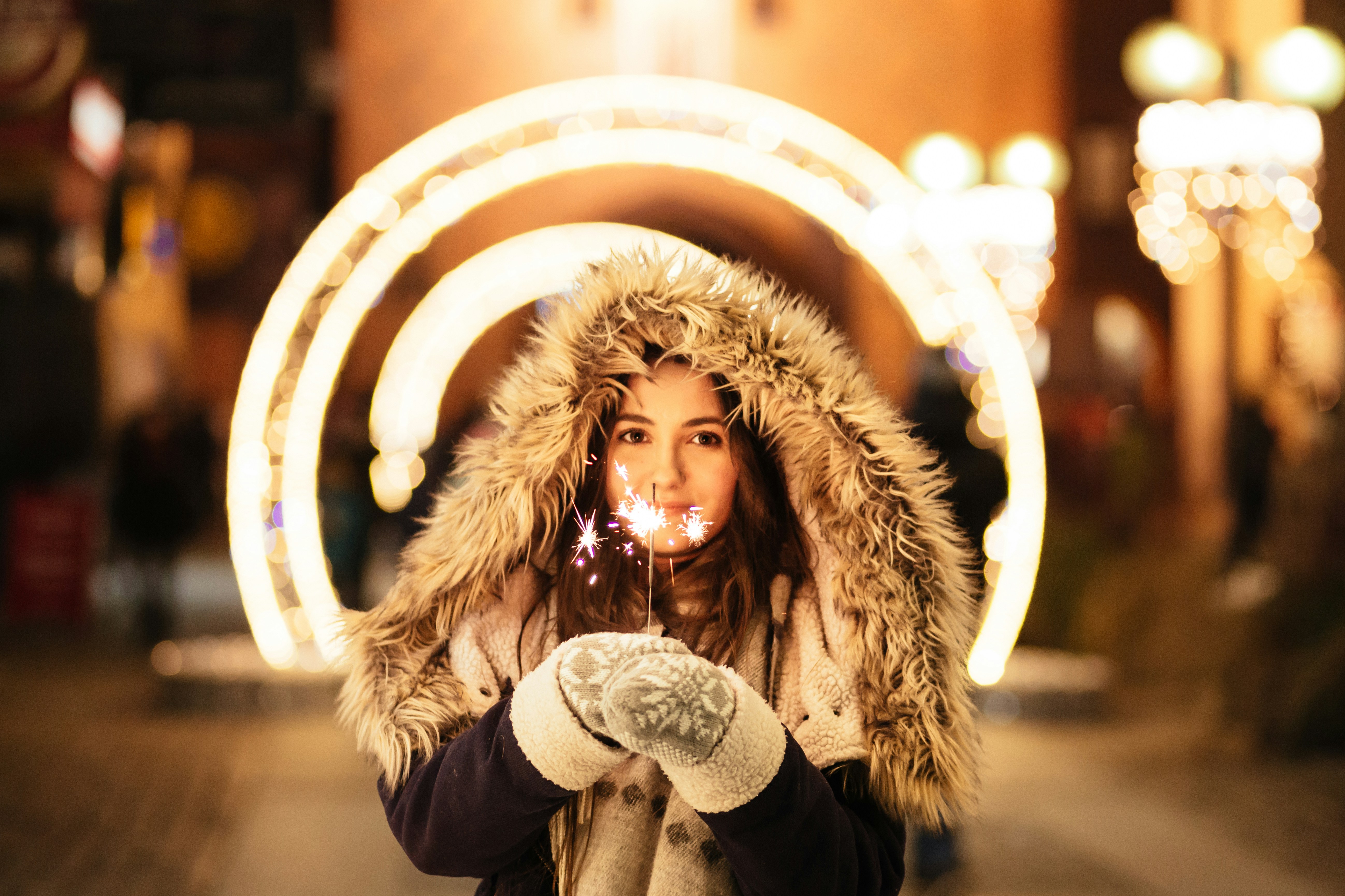 woman posing in winter - Dark Winter Color Analysis