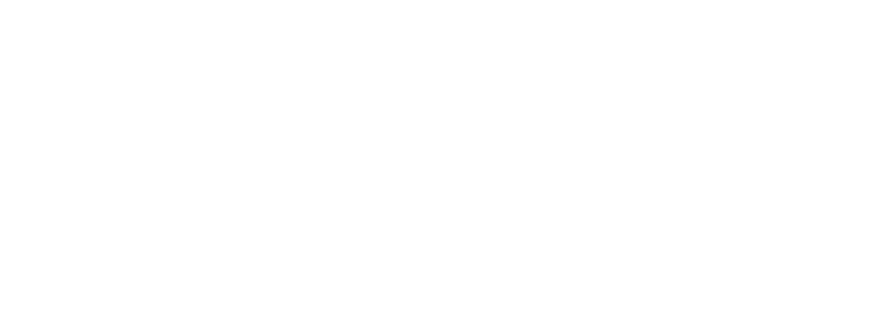 White interwoven logo on black background. Simple, minimalist design.