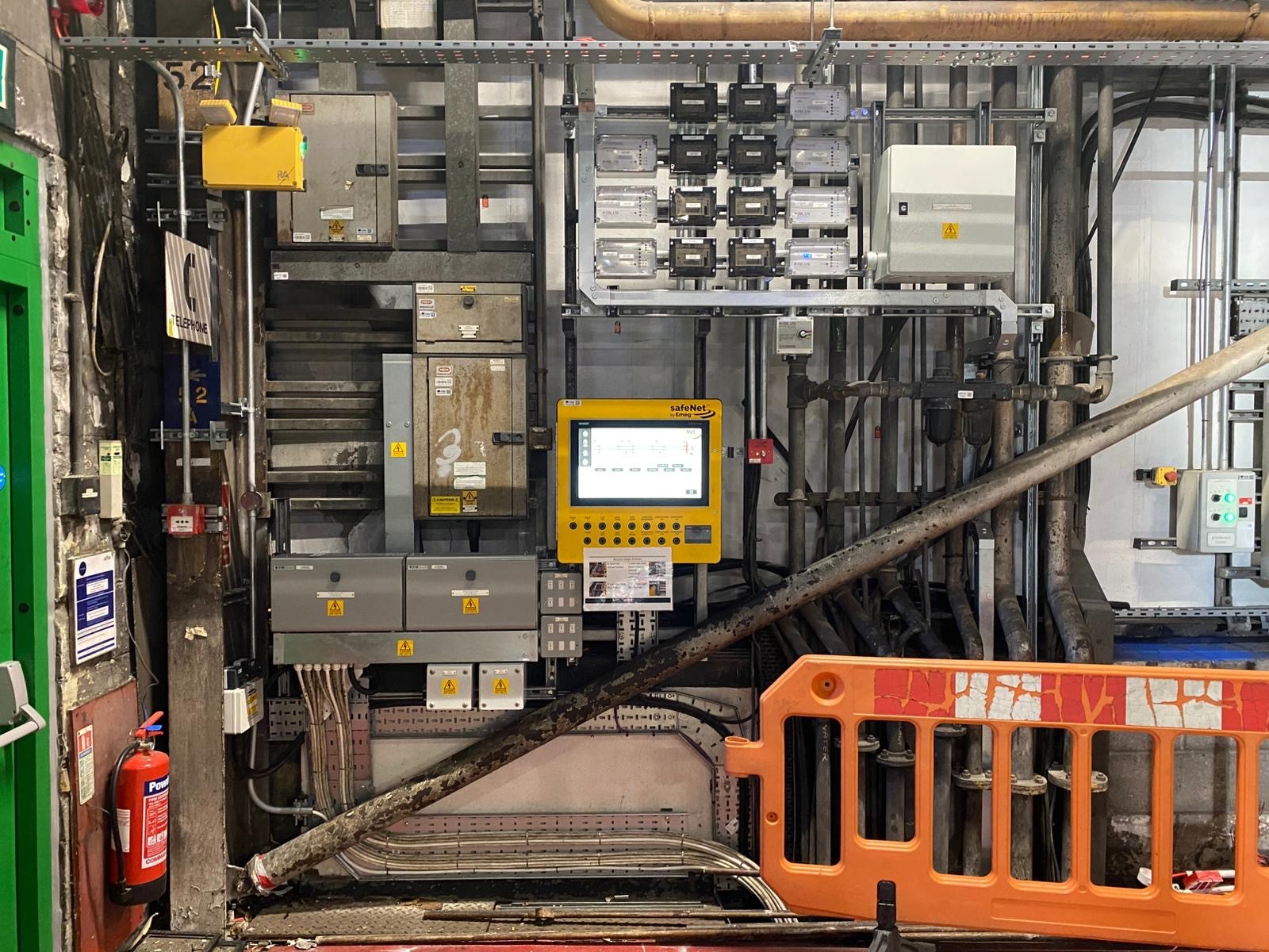 An electrical rail project completed by DPH 