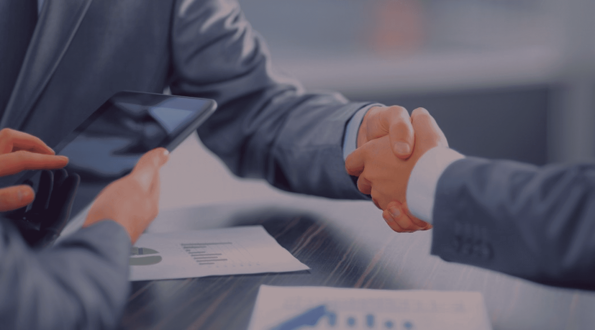 Shake hands, a business deal