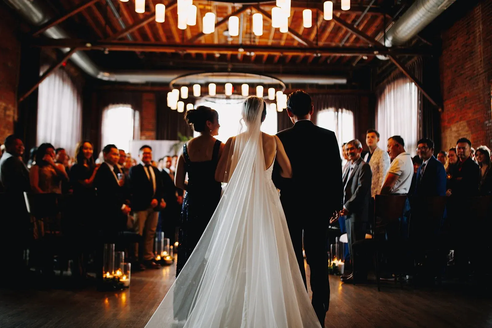Wedding ceremony at a Together & Company venue