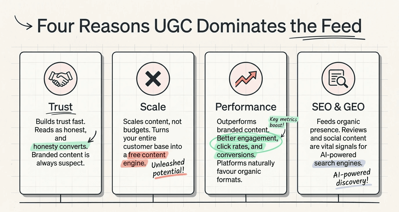Why UGC is important 