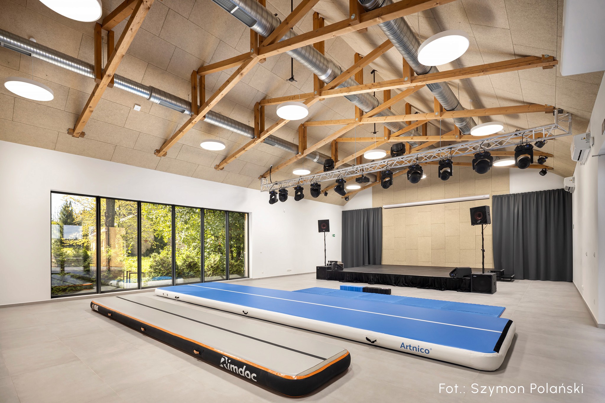 Wnętrze sali głównej