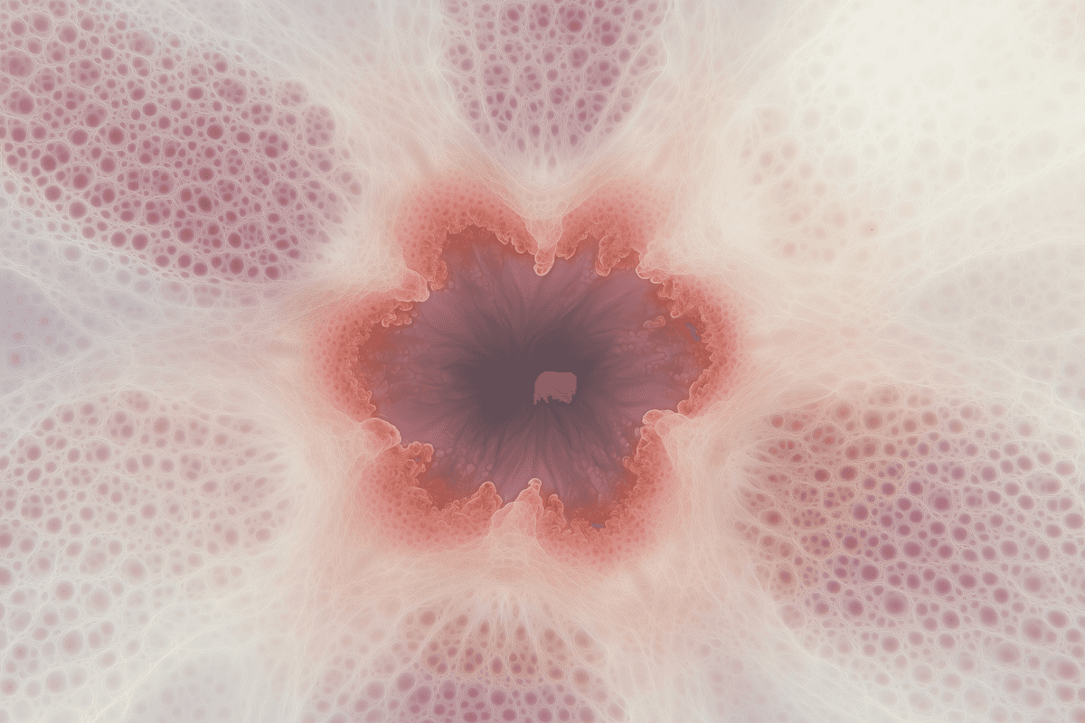 soft colorful gradient frame