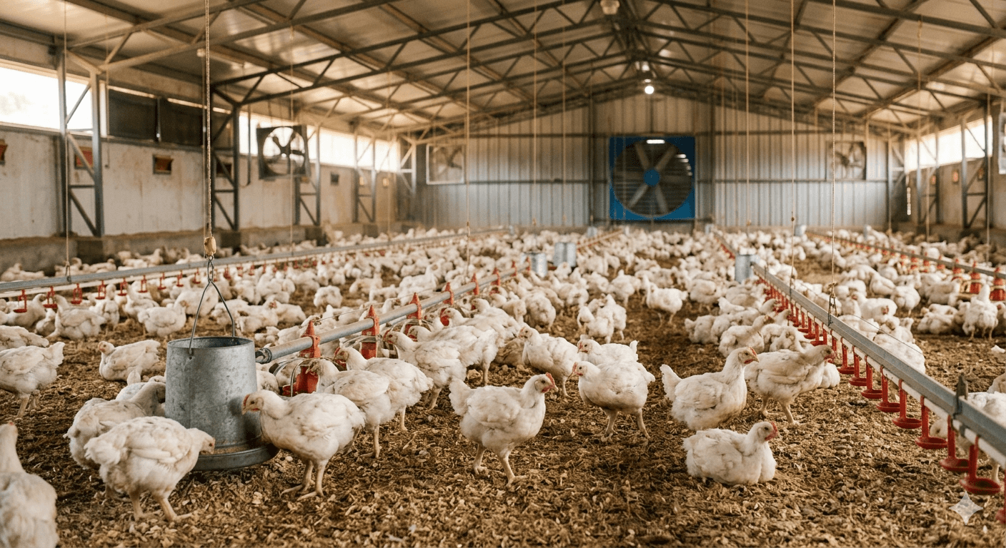 Atomo rural Pollos