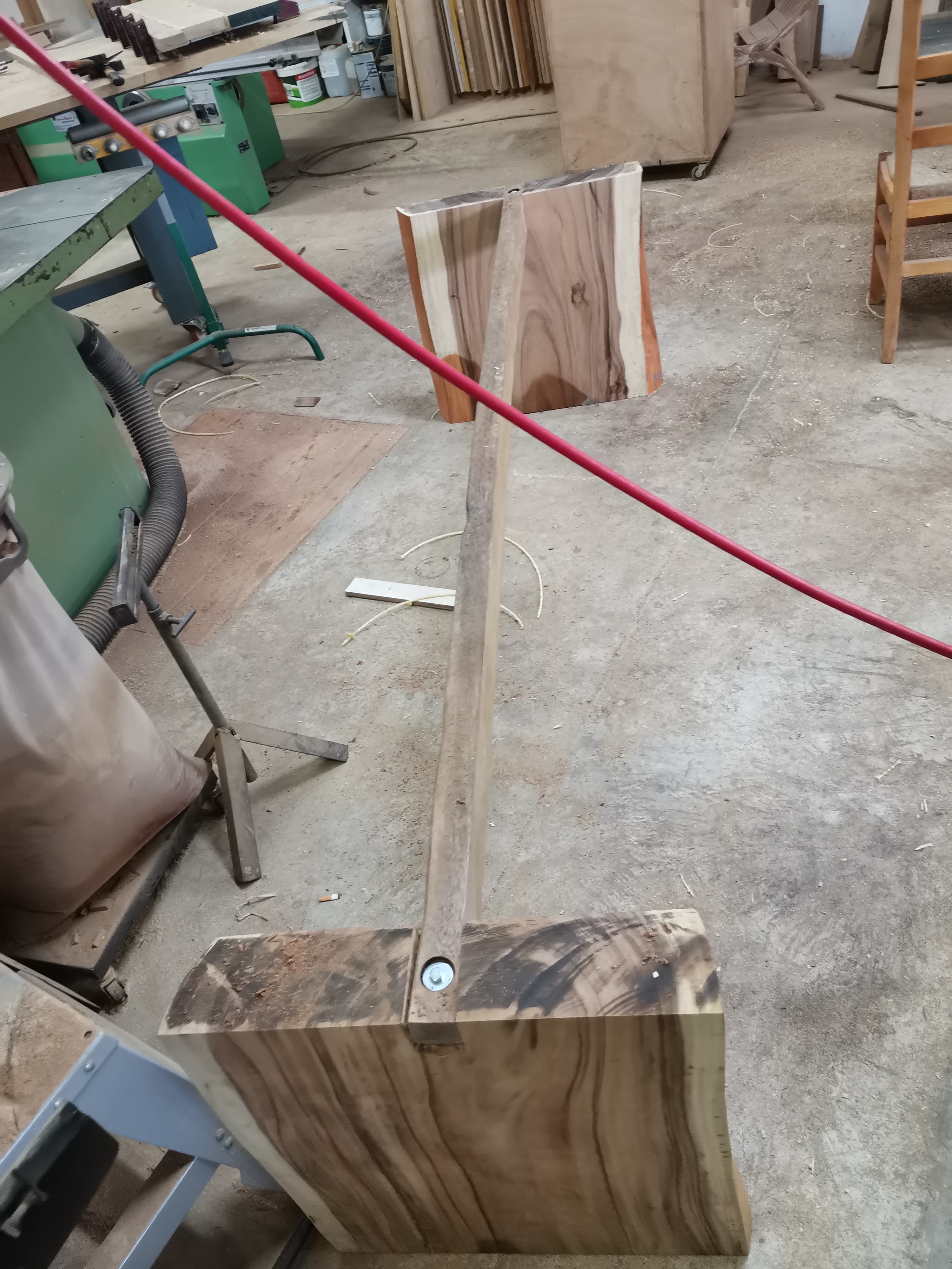 patas macizas con biga