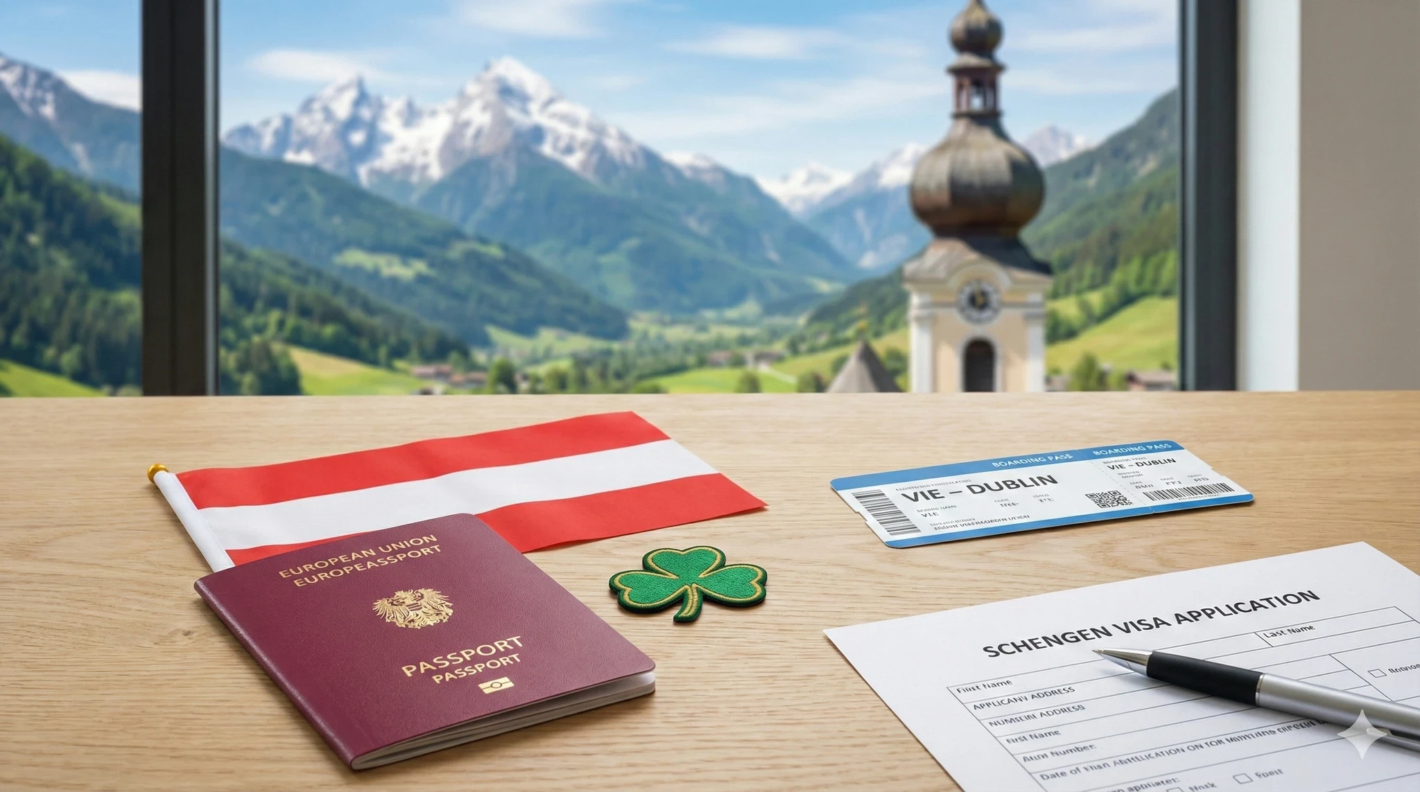 Austria Schengen Visa from Ireland 2026: Requirements & Guide