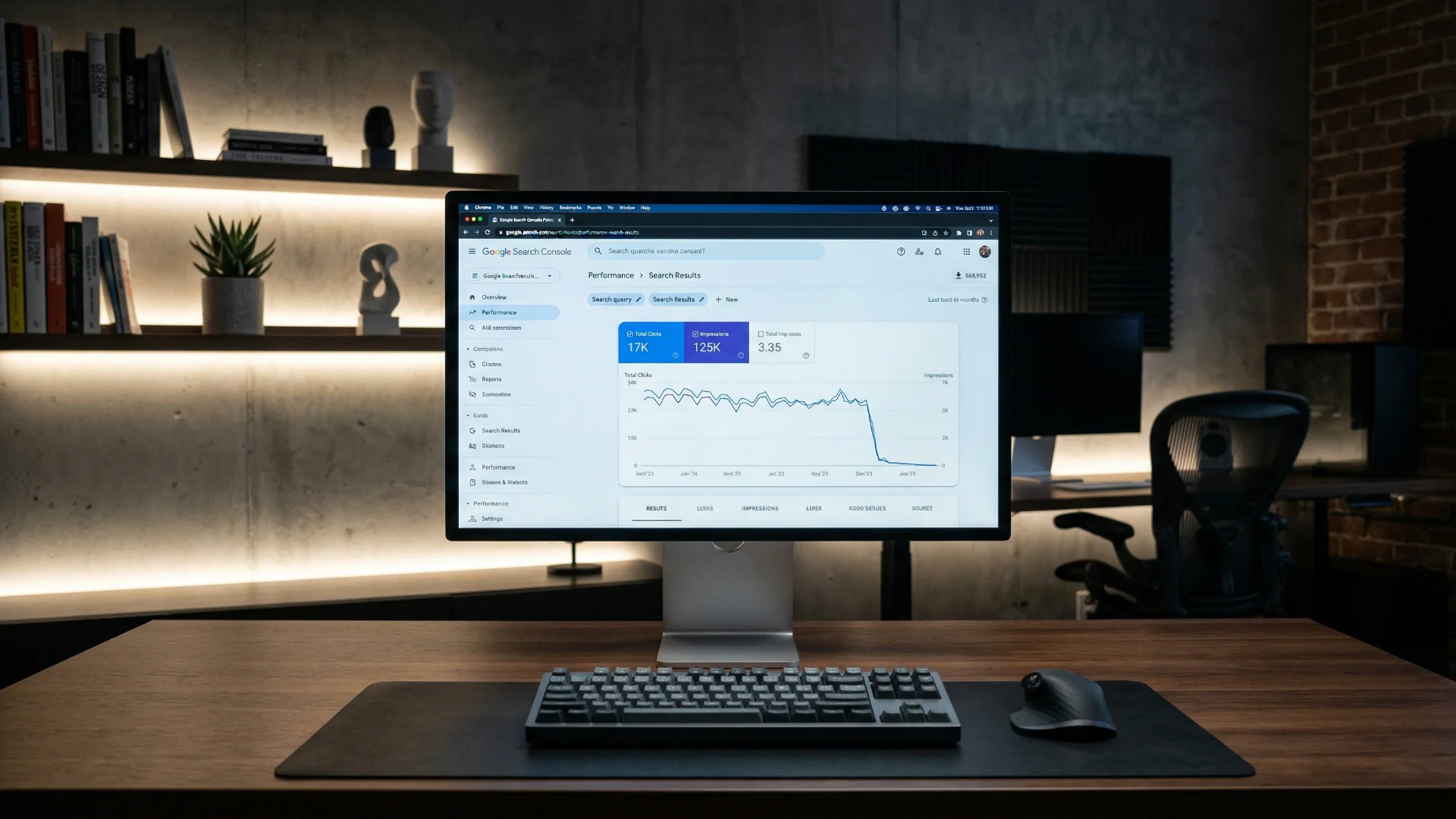 Impact de la vitesse de chargement et de la structure sur l'indexation des moteurs de recherche.