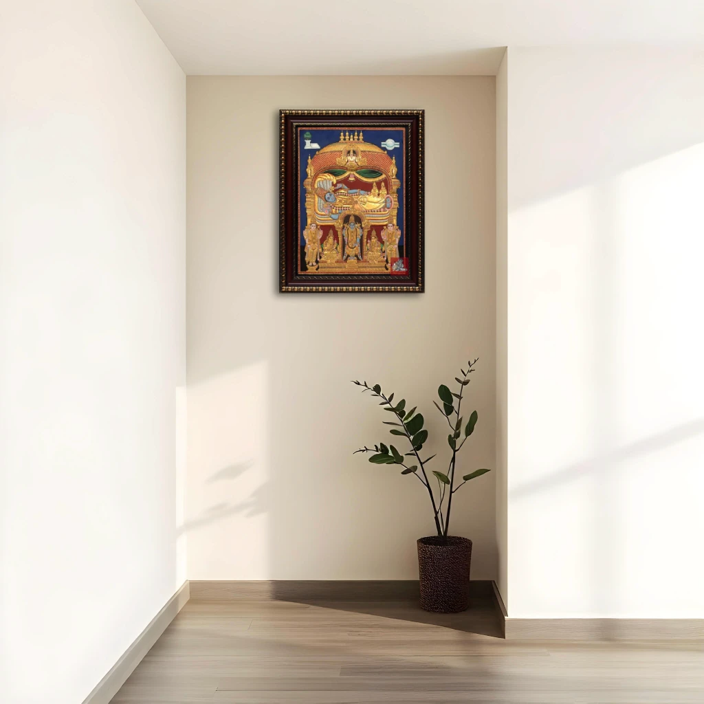 Ranganatha Tanjore Painting