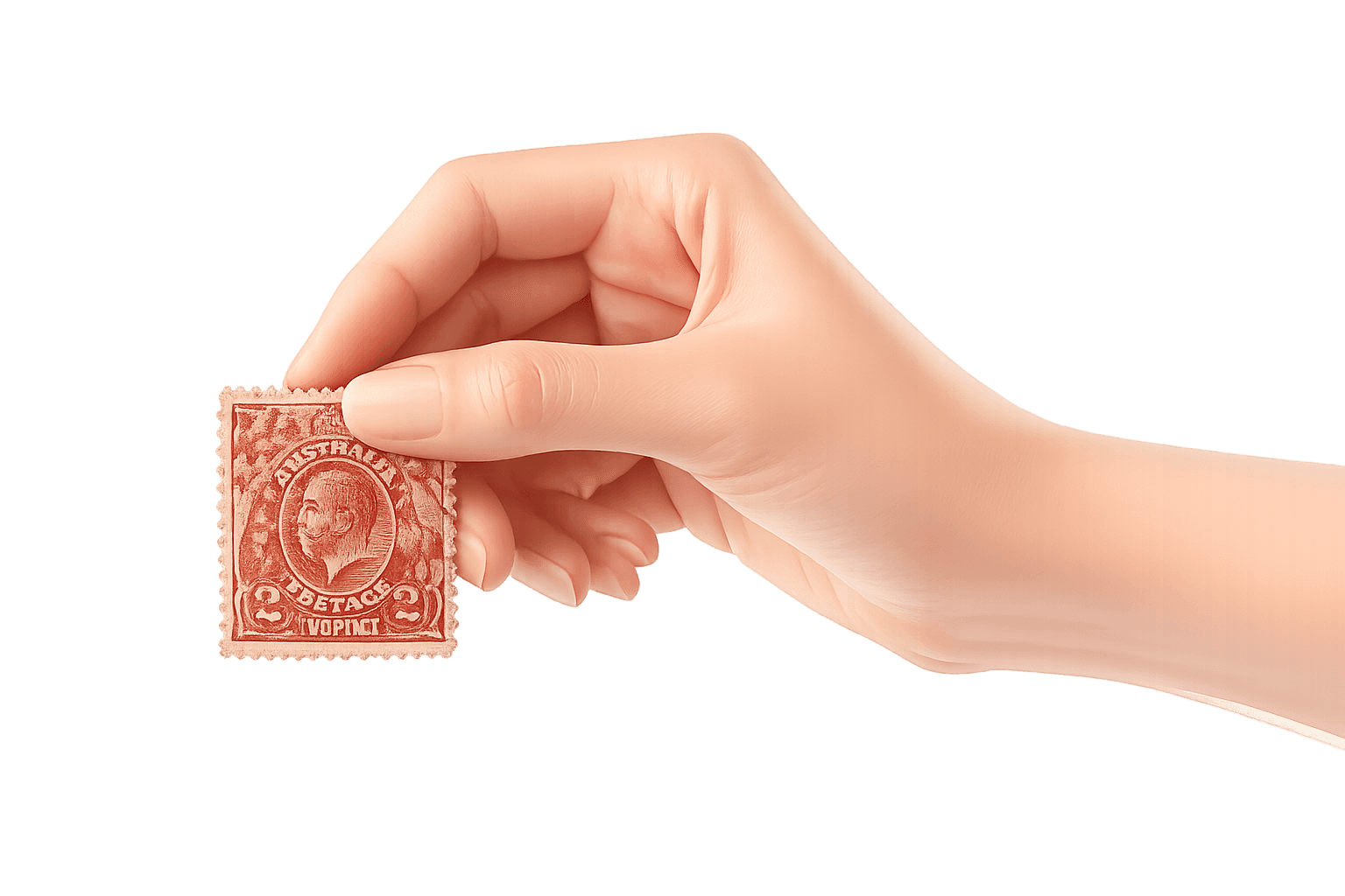 A hand holding a black pen, poised to write or draw on a surface.