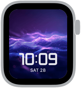 pisces drift Apple Watch face preview 5 featuring zodiac signs, abstract, gradient, and modern.