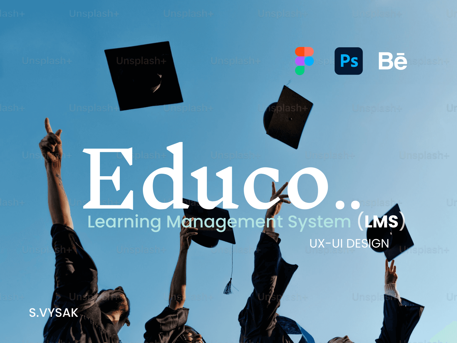 EDUCO — UX/UI Design (EdTech / LMS) project by S. Vysak