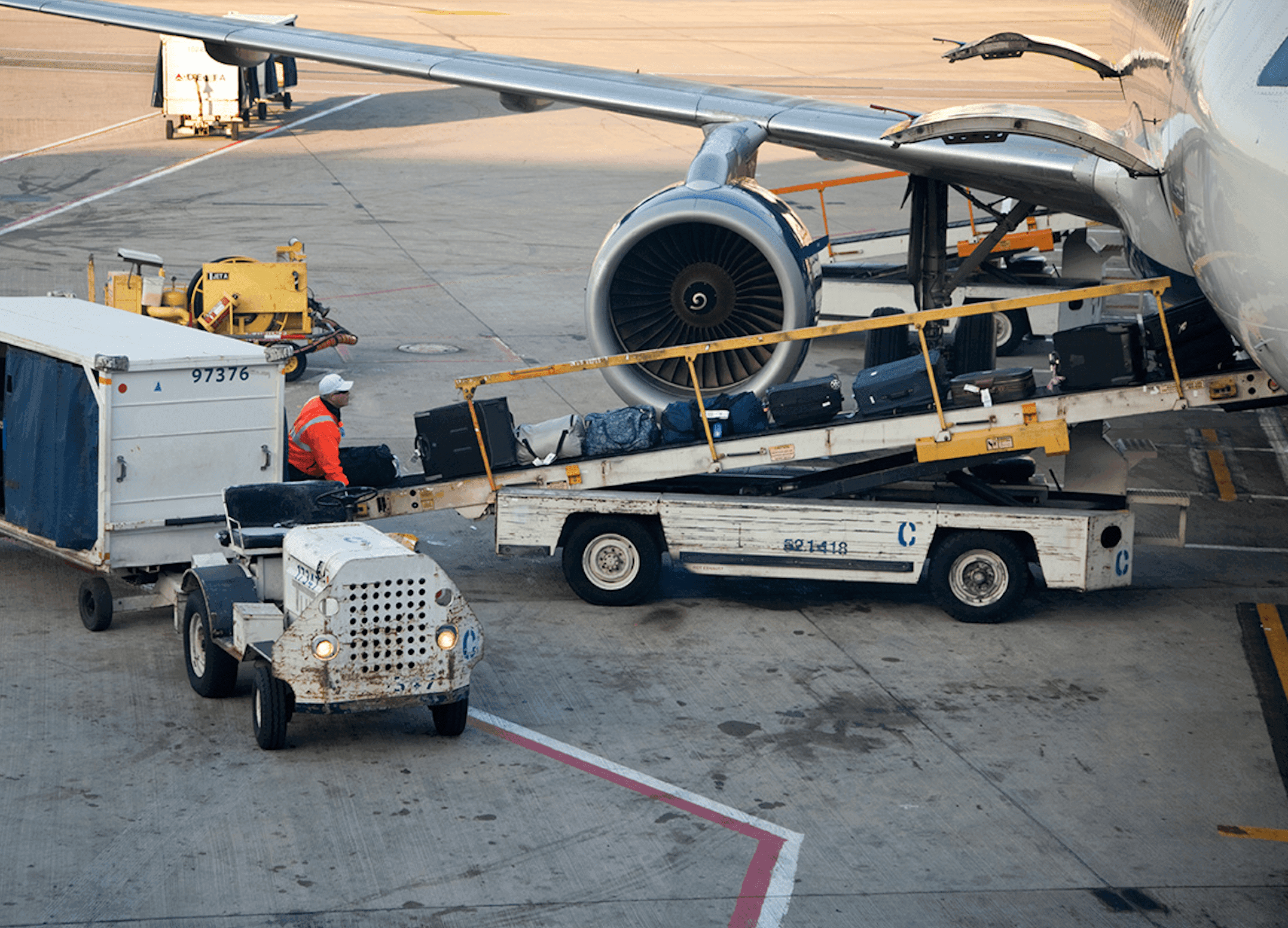 Aircraft baggage operations