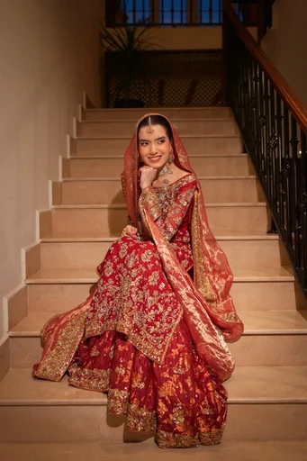 Premium wedding photoshoot in Islamabad at a scenic outdoor location