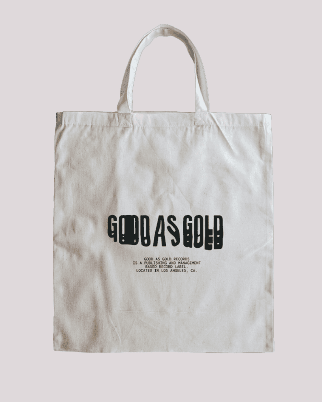 photo of a branded totebag