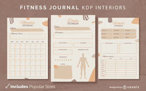 journal kdp template