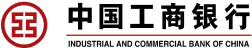 ICBC logo with a red circular emblem, Chinese characters, and "INDUSTRIAL AND COMMERCIAL BANK OF CHINA" text.