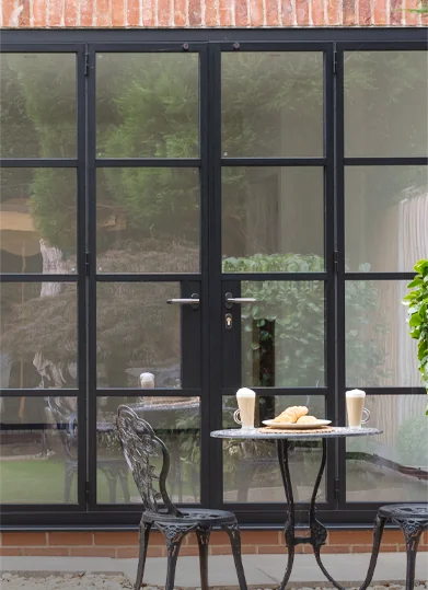 Classic Wood exterior window view
