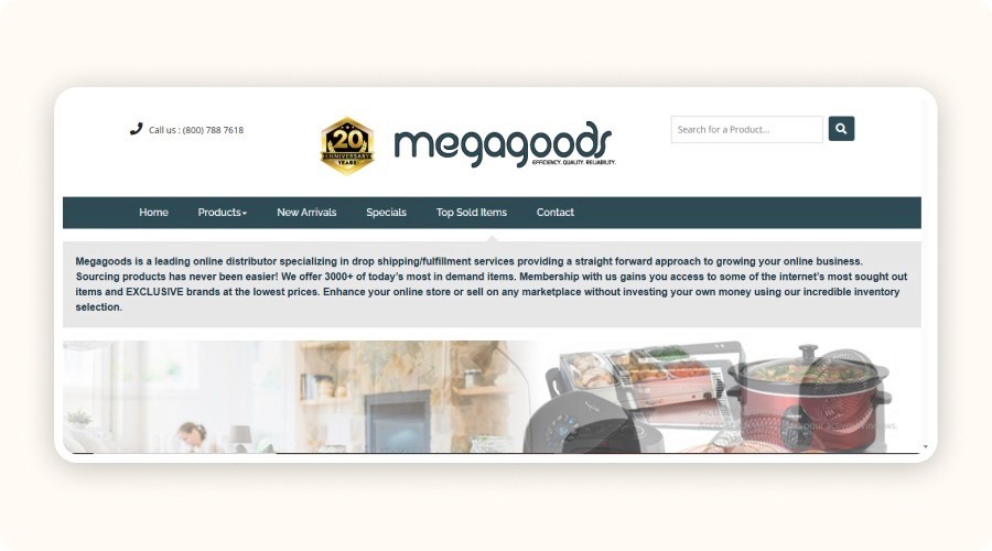 Megagoods – A US Supplier for Electronics Dropshipping