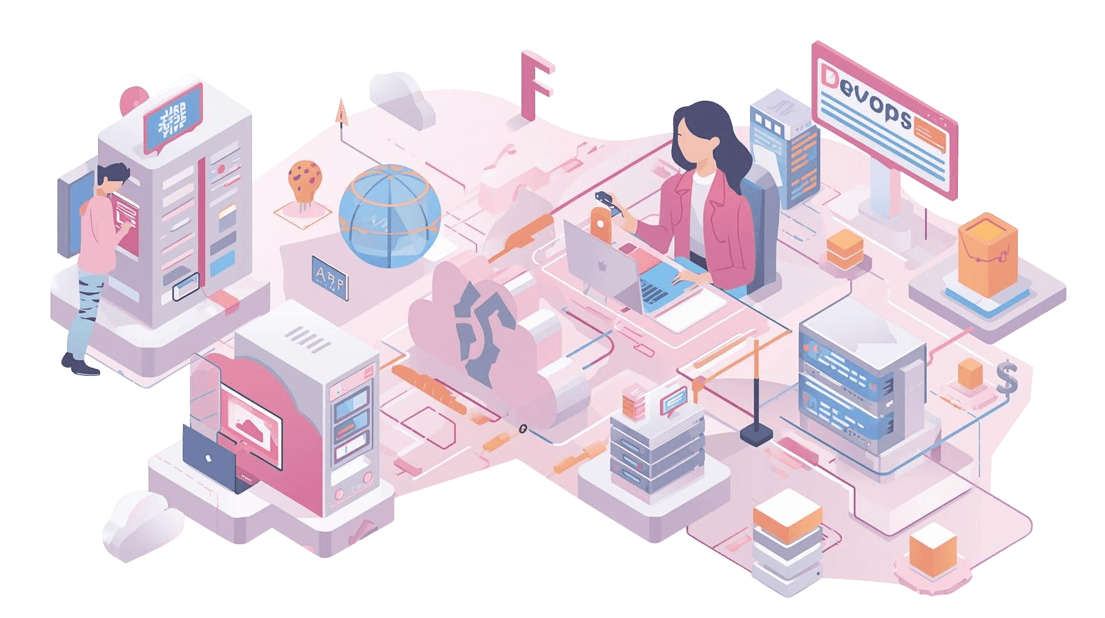 Photo of a company team