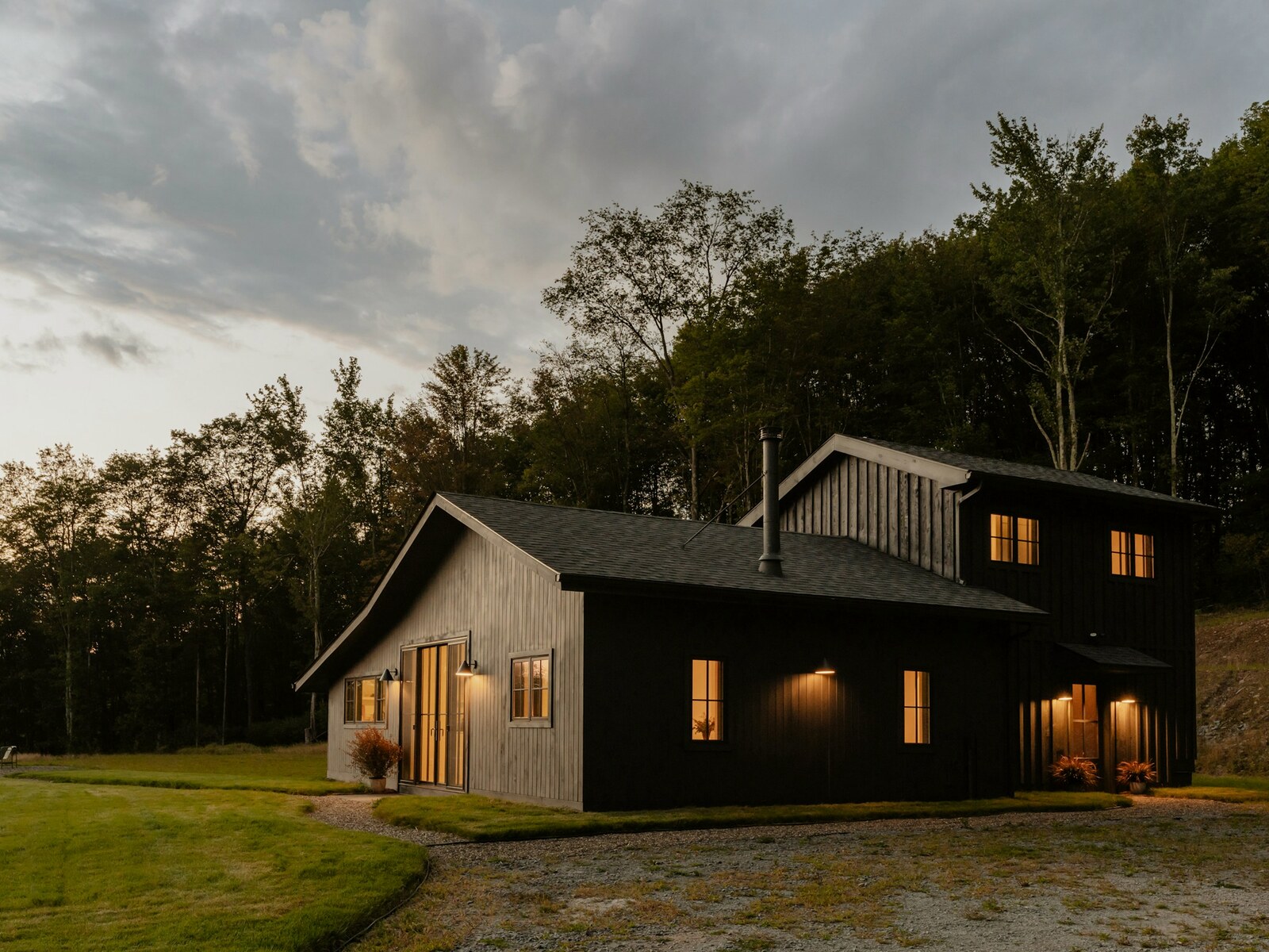 LONG BARN — built