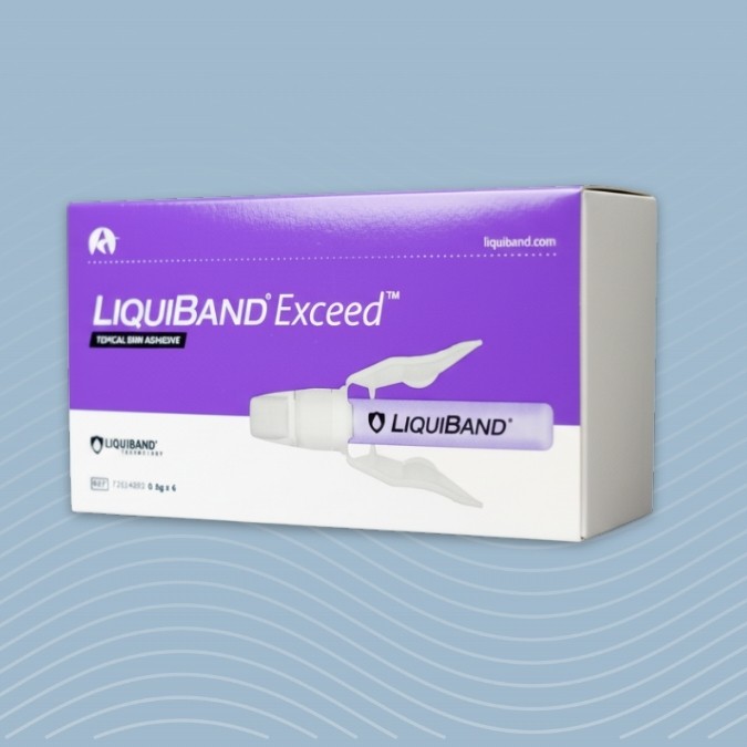 Caixa de cola cirúrgica Liquiband