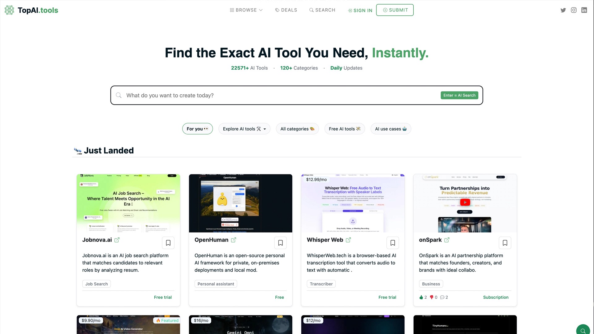 top ai tools directory