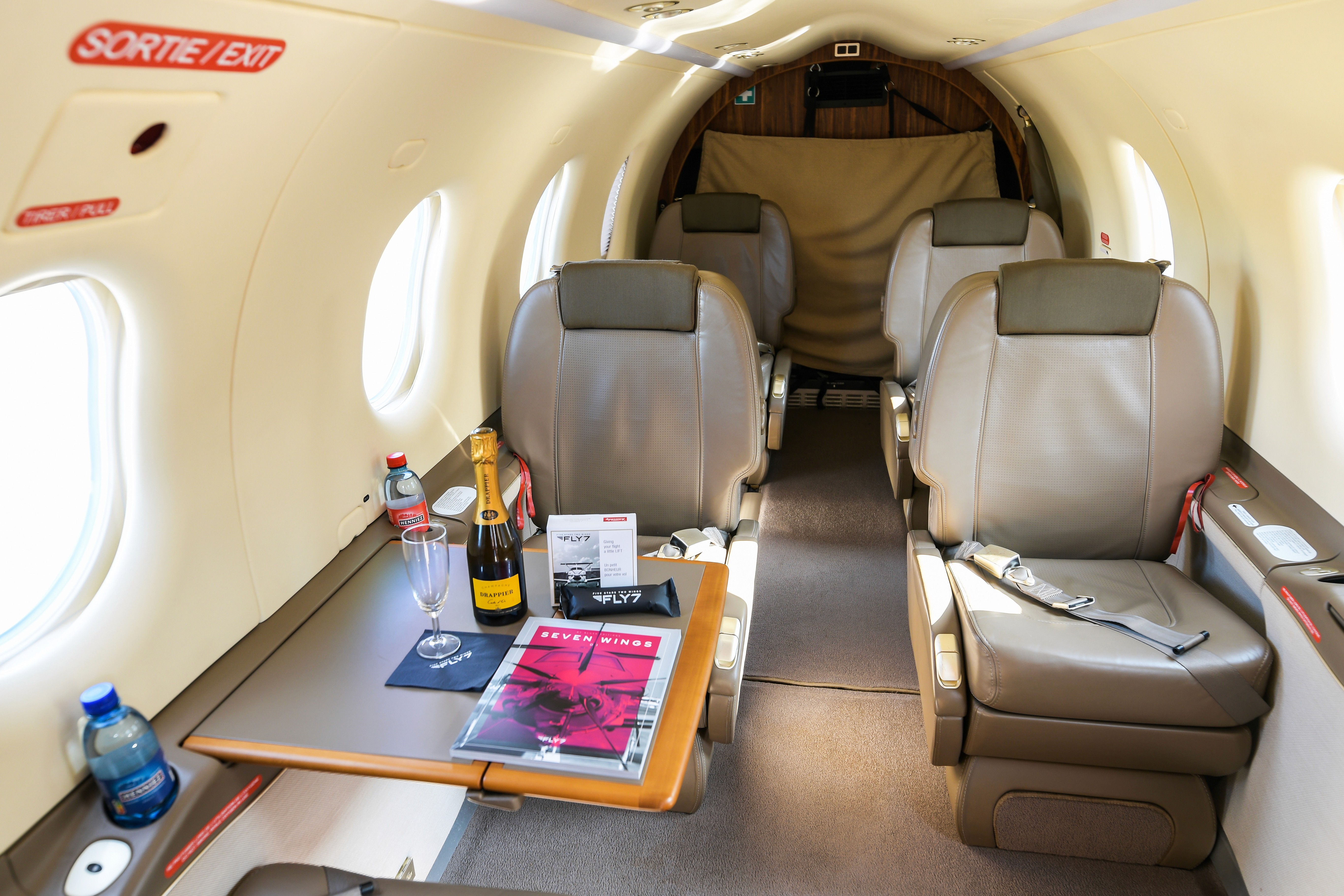 Pilatus PC-12 interior