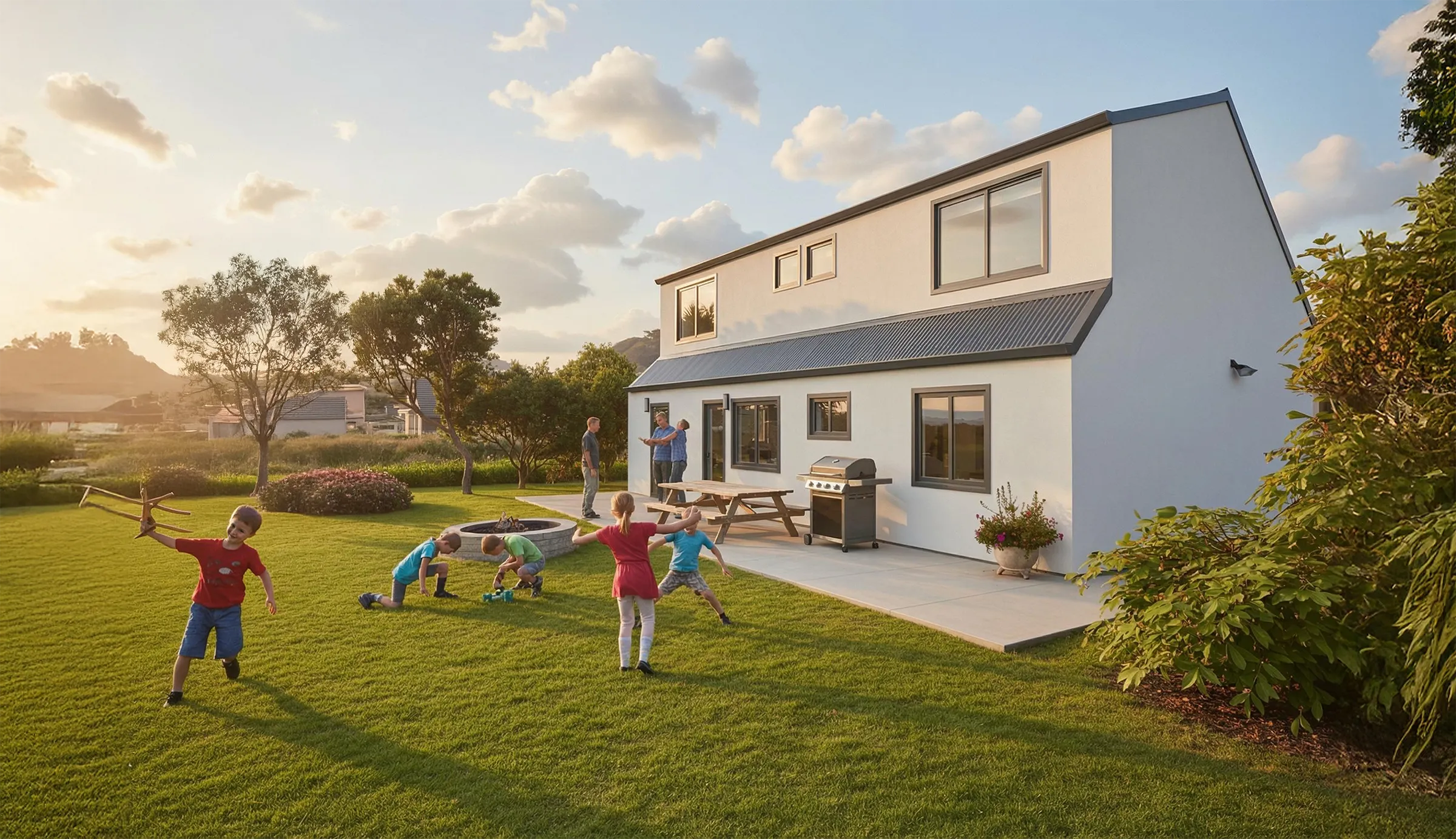 Claridge Drive Backyard Render