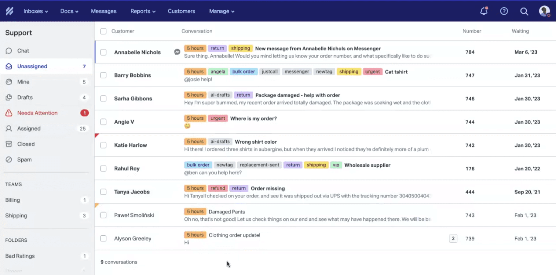 HelpScout help desk