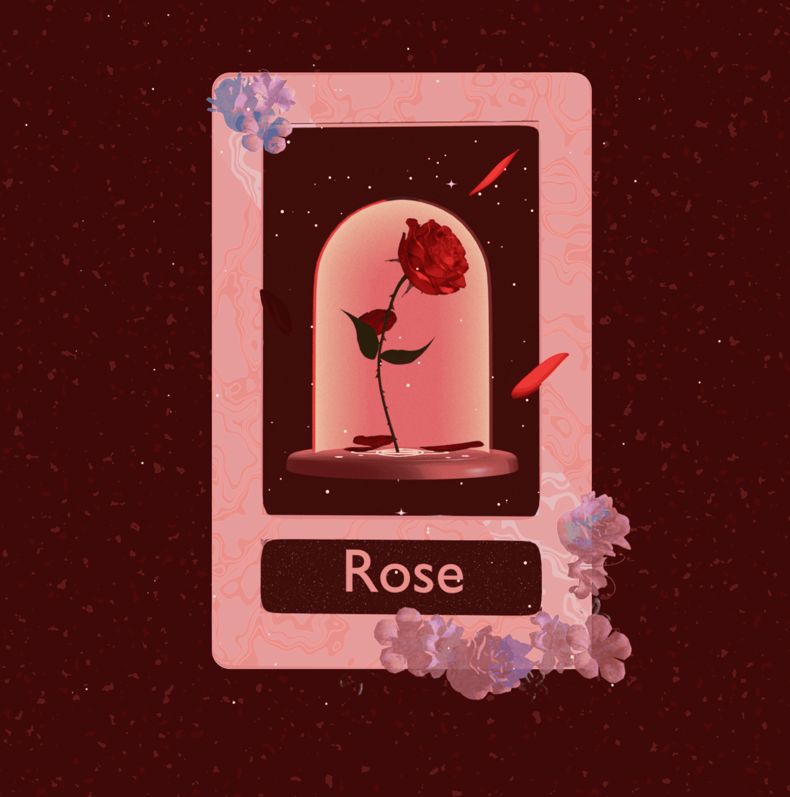 Interactive 3D card — Earlier Work — Rose