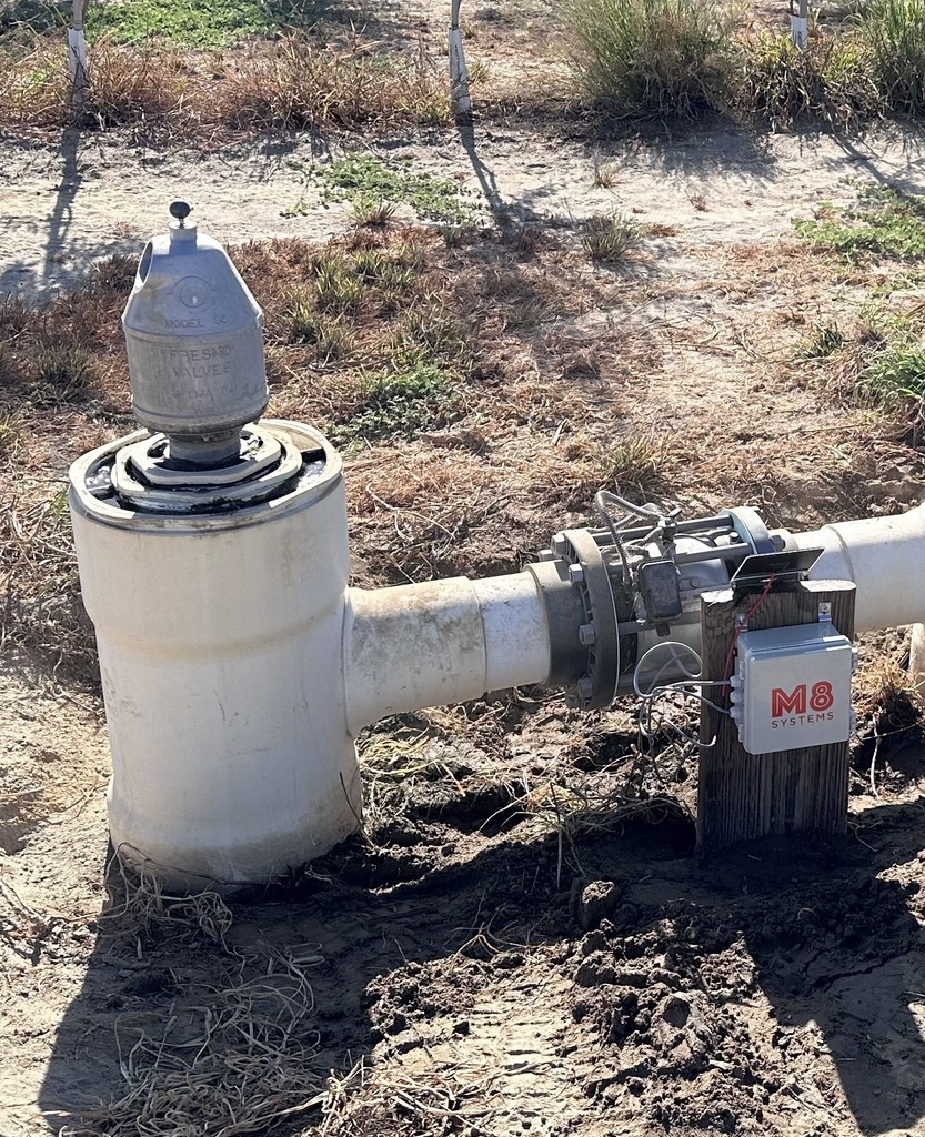 Large solinoid valve and M8 automation controller.