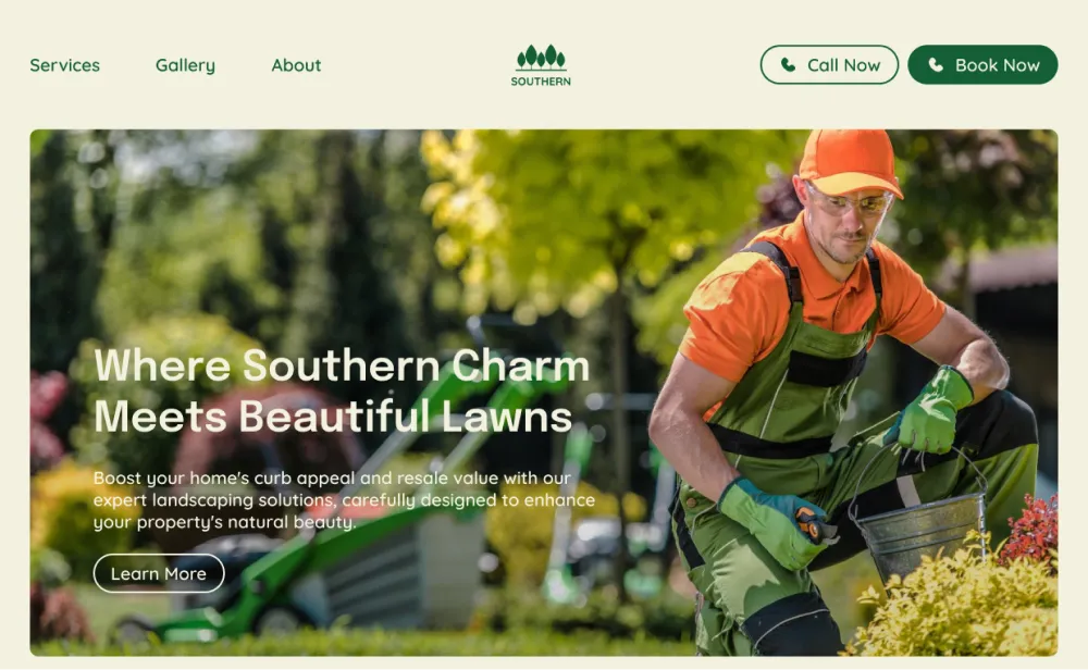 Lawn Care Website Design