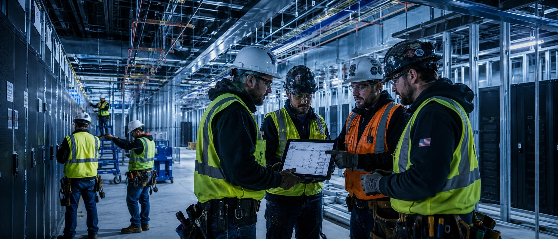 workers at northgrid