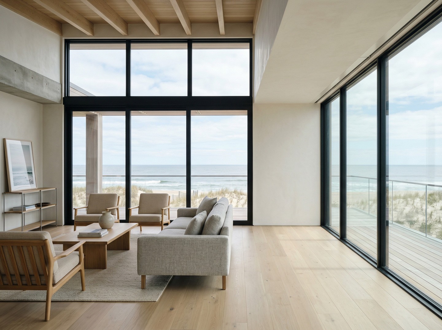 Coastal home living space assessed by Accelerated Appraisal Group