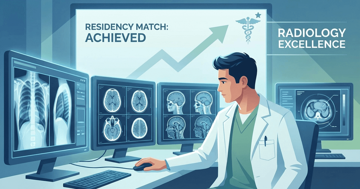 Cover: Radiology Residency Match 2026: What Step 2 Score You Need & How to Stand Out