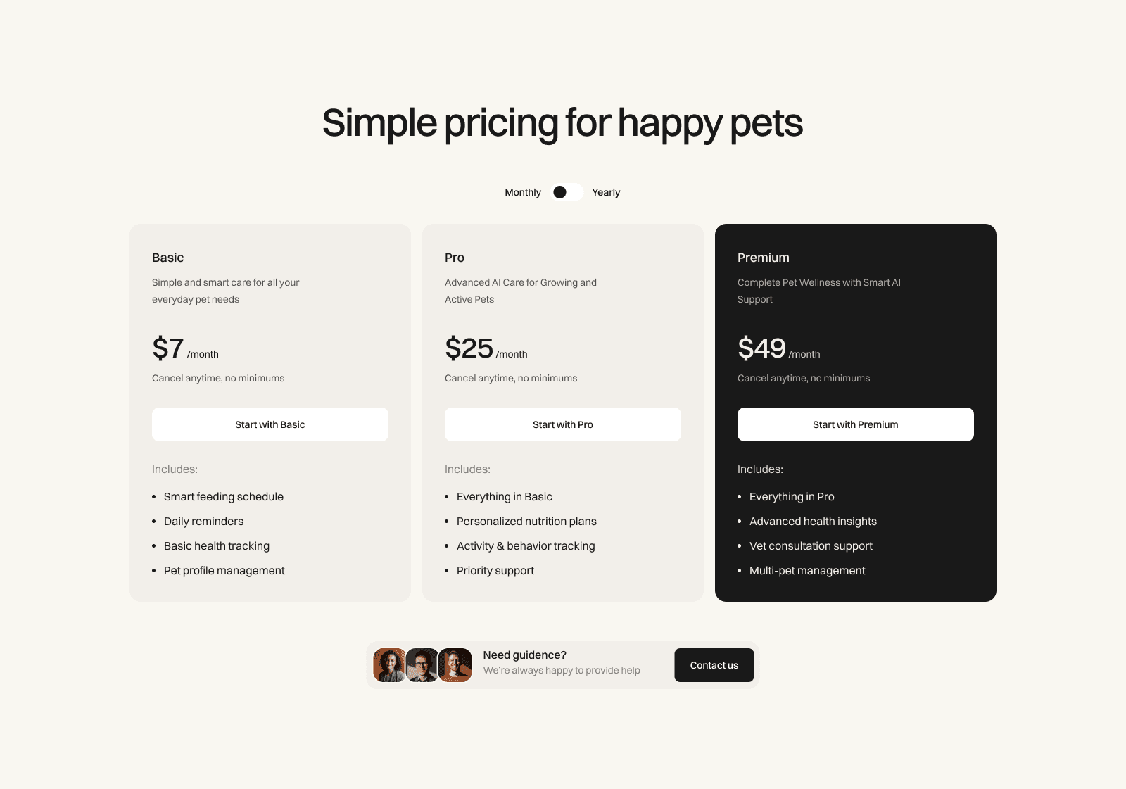 Pricing