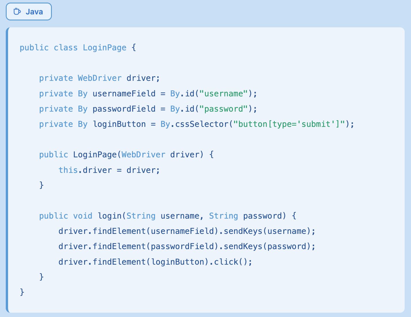 Page Object Model
