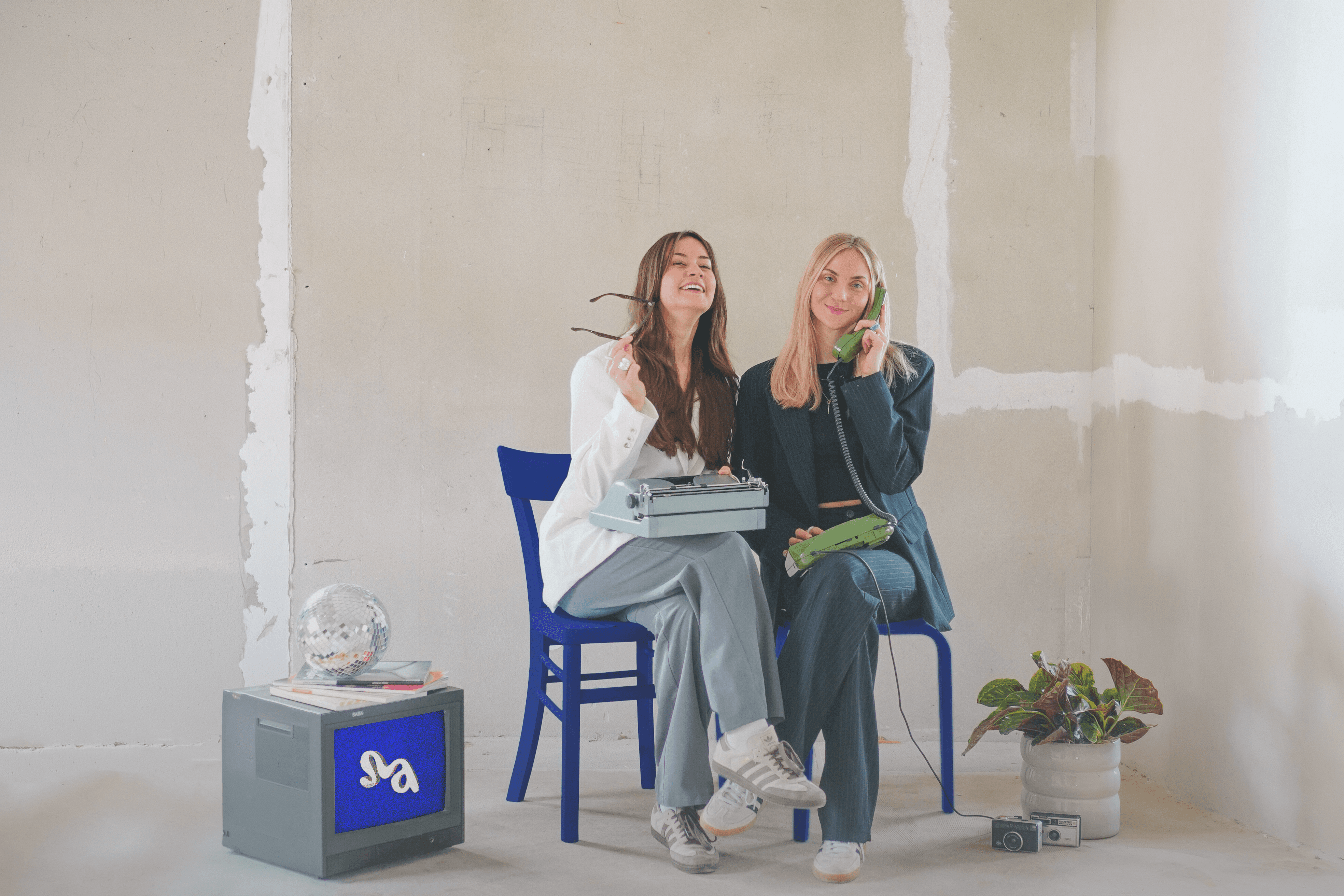 Foto von Marina Glöttner und Anna-Maria Boppeler