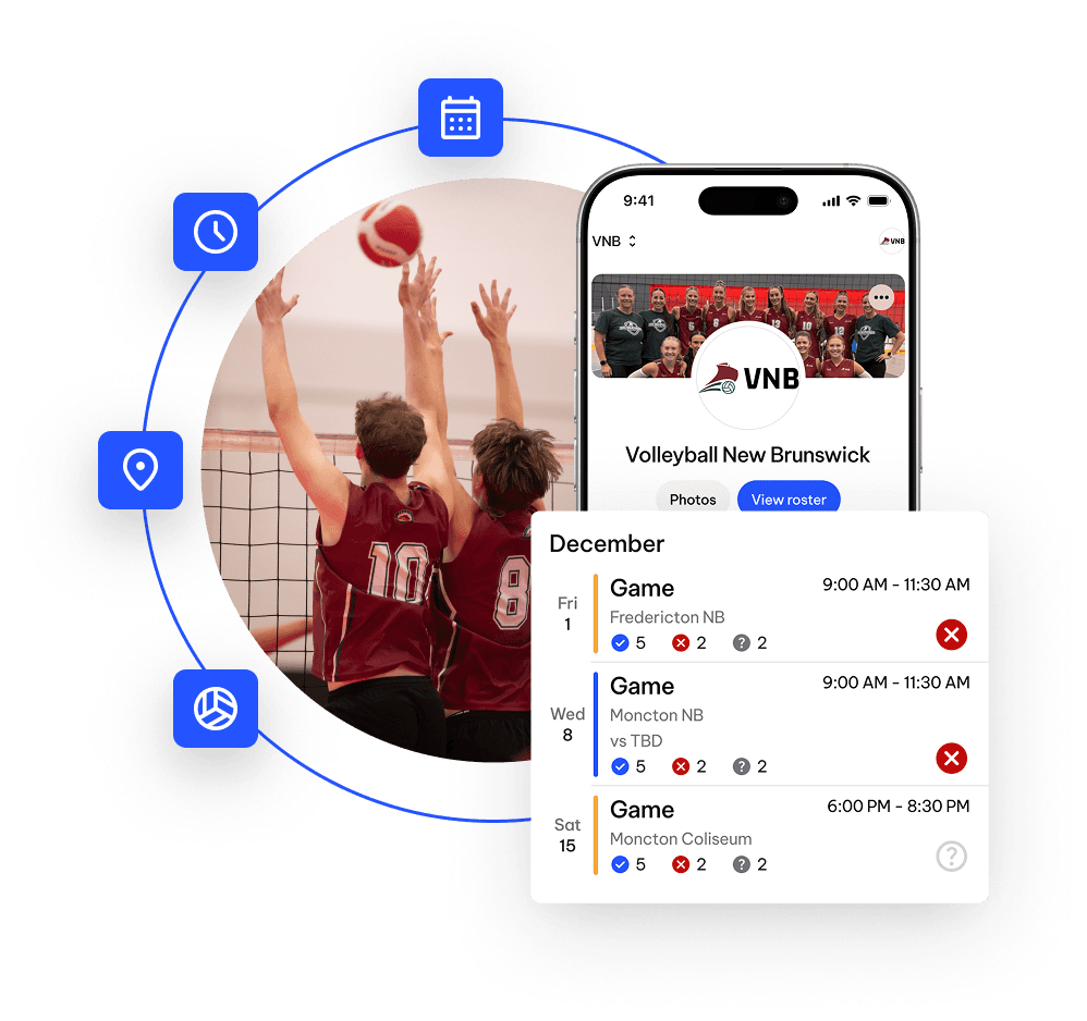 VNB Scheduling Software Image