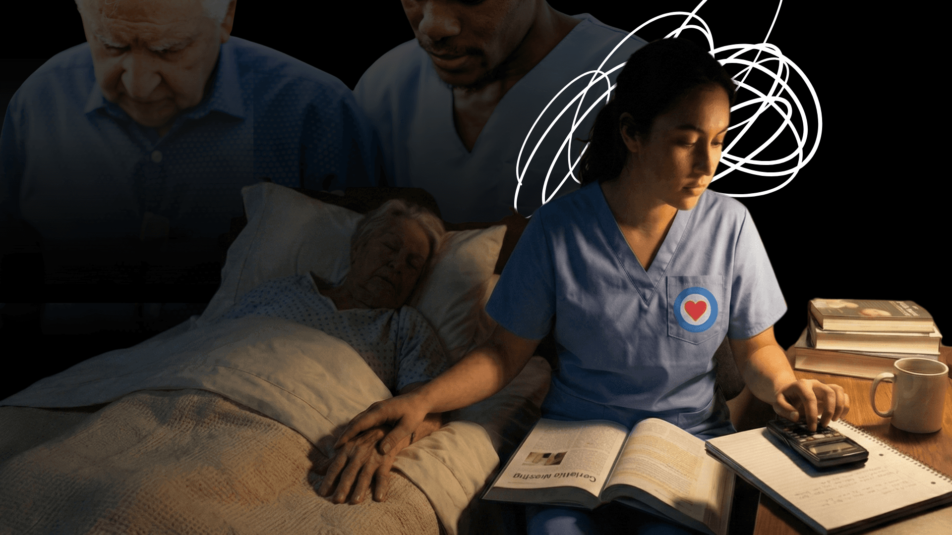 two women hugging each other in a parking lot