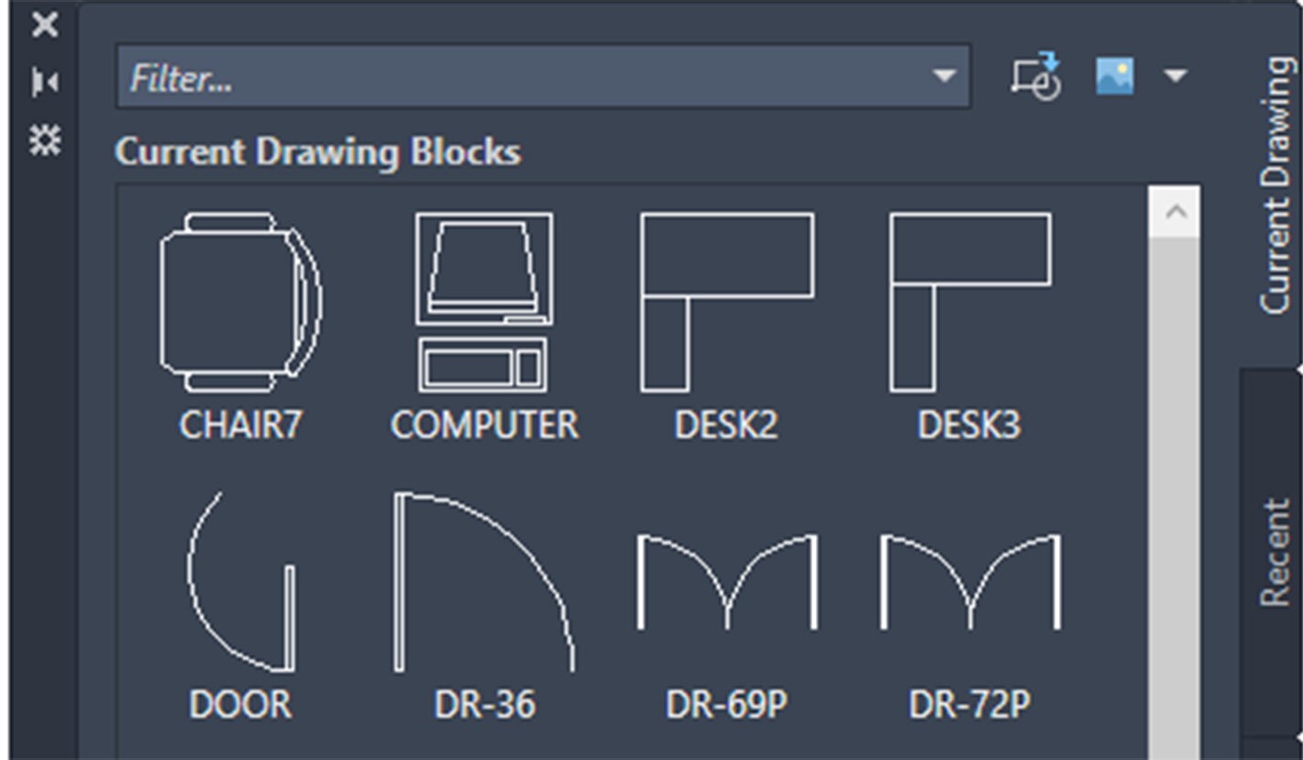 Blocks in AutoCAD can be very useful